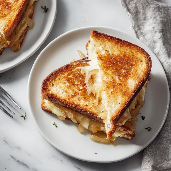 Apple Onion Grilled Cheese