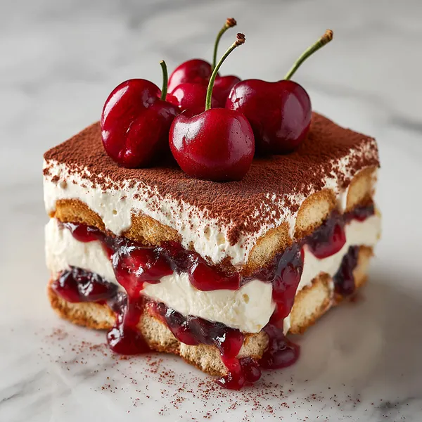 Cherry Tiramisu Delight