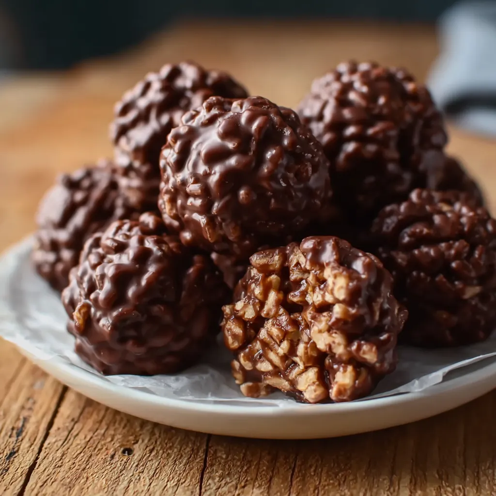 Chocolate Rice Krispie Balls