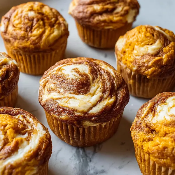 Pumpkin Cream Cheese Muffins