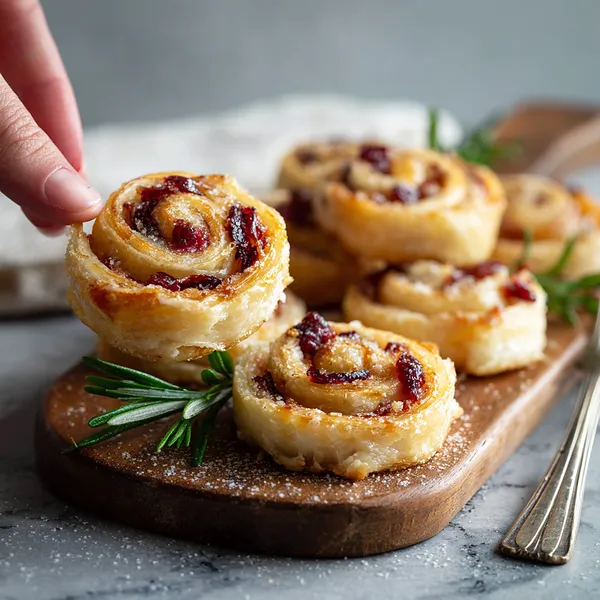 Cranberry Brie Swirls