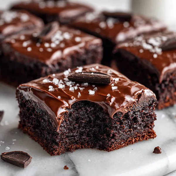 Frosted Chocolate Brownies