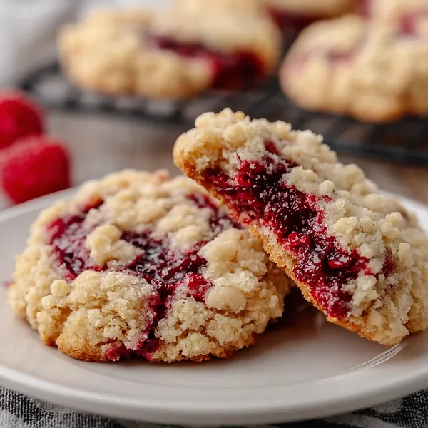 Raspberry Crumble Bars