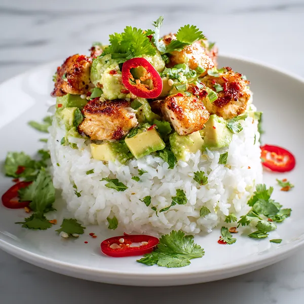Honey Lime Chicken Stack