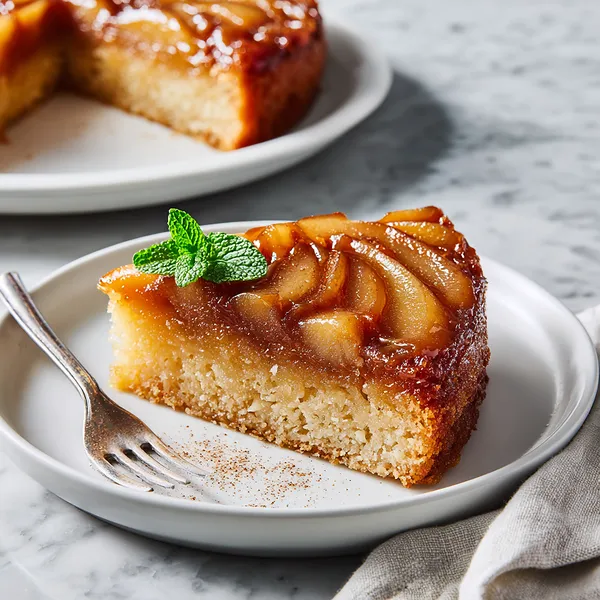 Caramel Apple Upside Down Cake