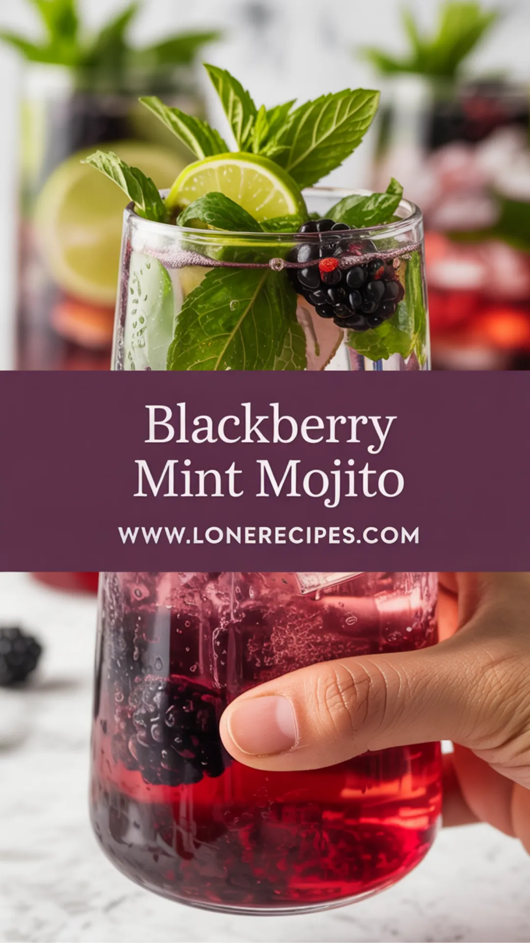 Blackberry Mint Mojito