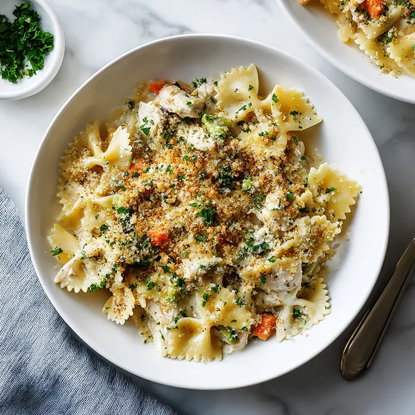 Herbed Bow Tie Pasta