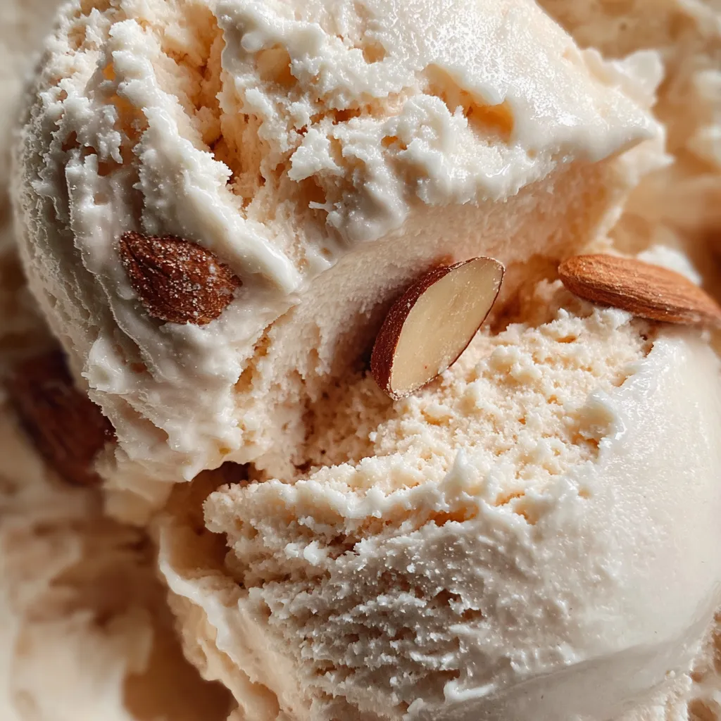 Almond Milk Ice Cream