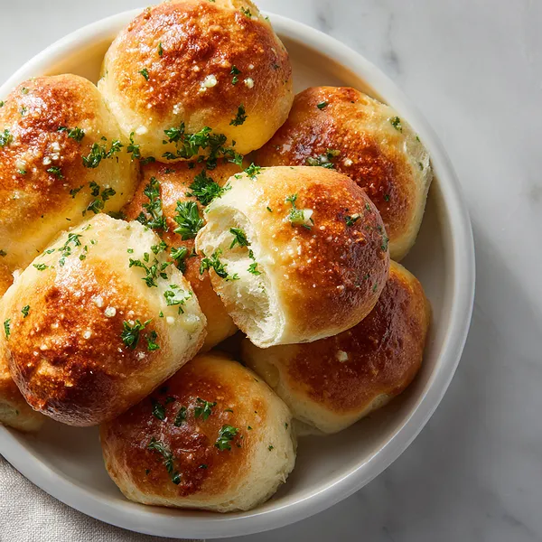 Garlic Butter Dinner Rolls