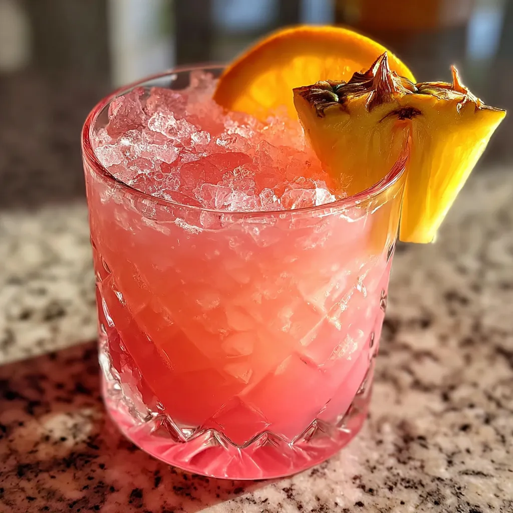 Pink Coconut Rum Punch