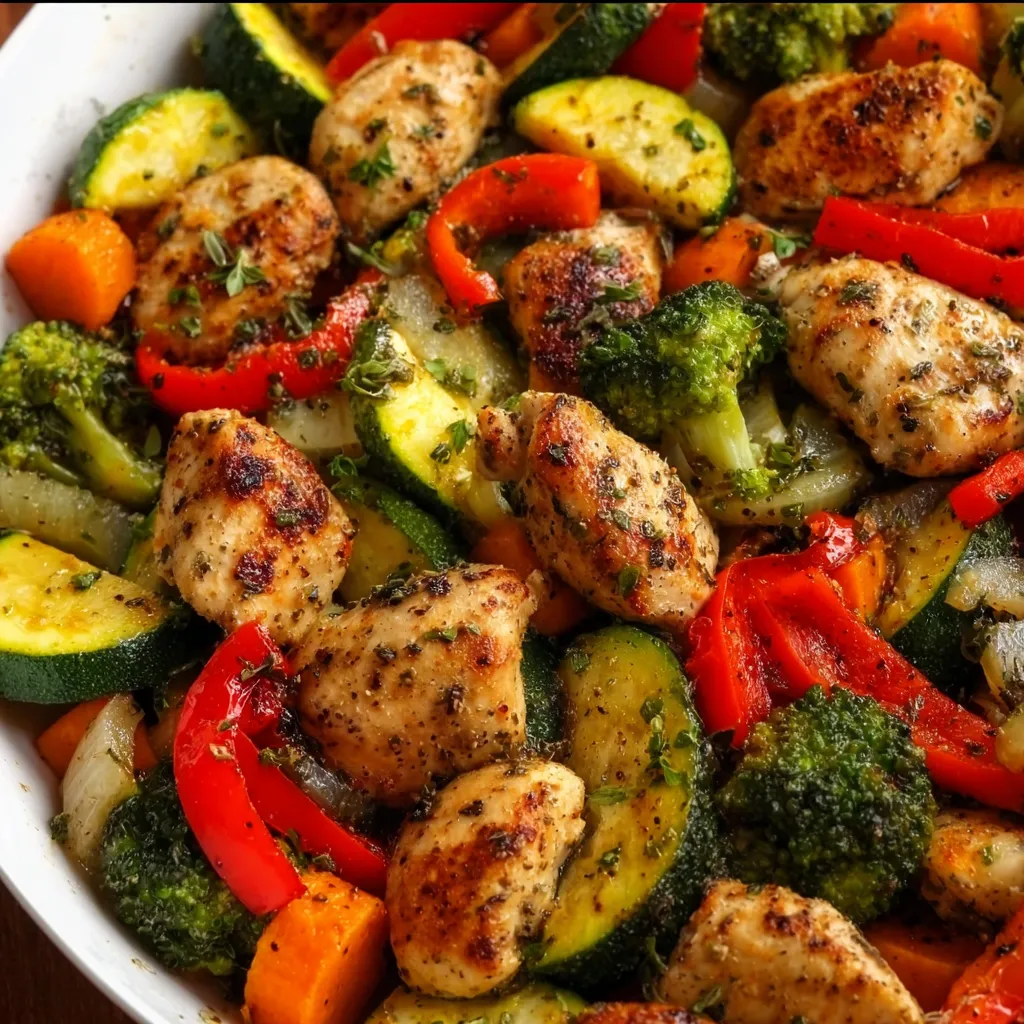 Chicken Vegetable Skillet