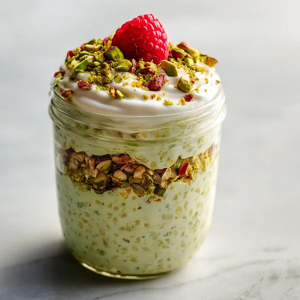 Pistachio Overnight Oats