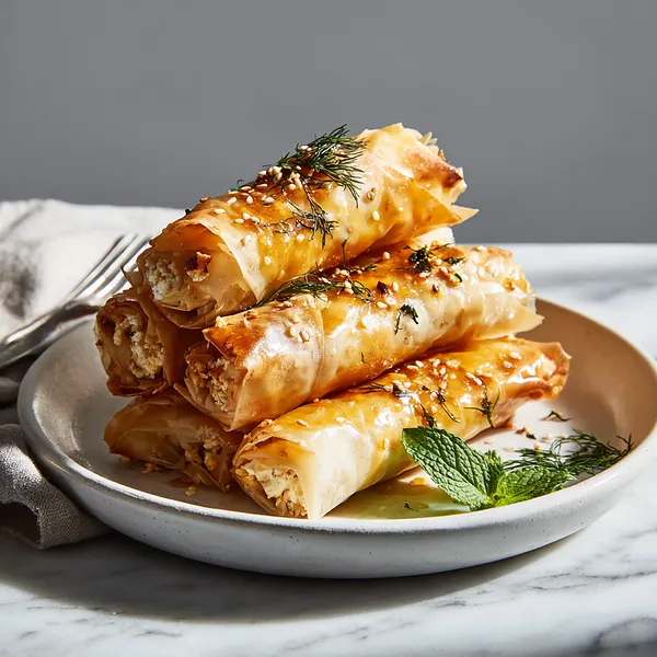Hot Honey Feta Rolls