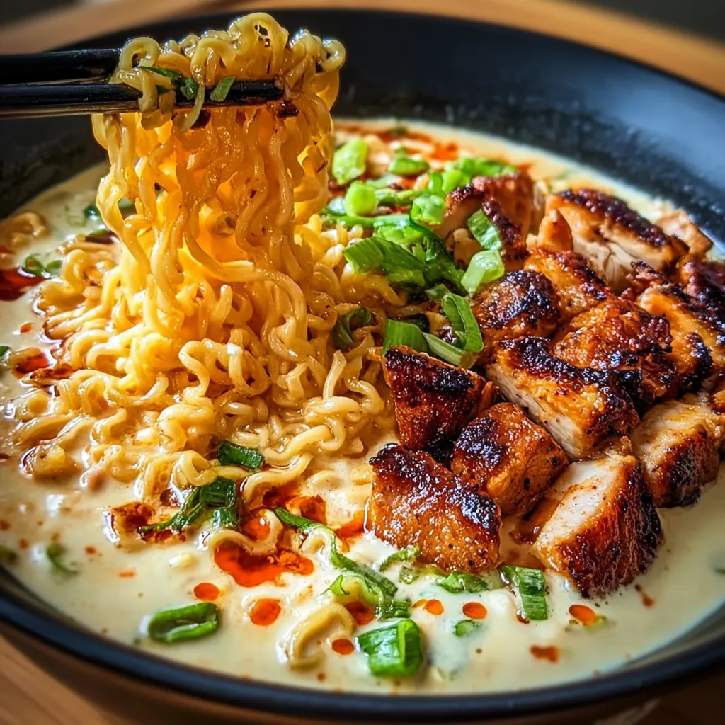 Fiery Chicken Ramen