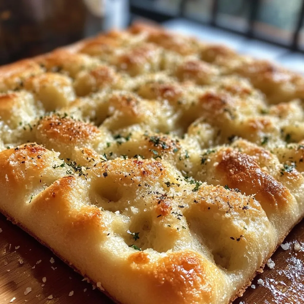 Garlic Parmesan Focaccia
