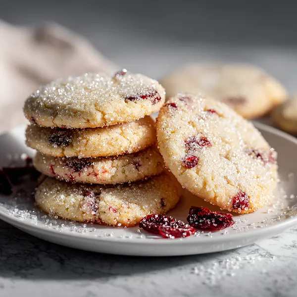 Cranberry Sugar Cookies
