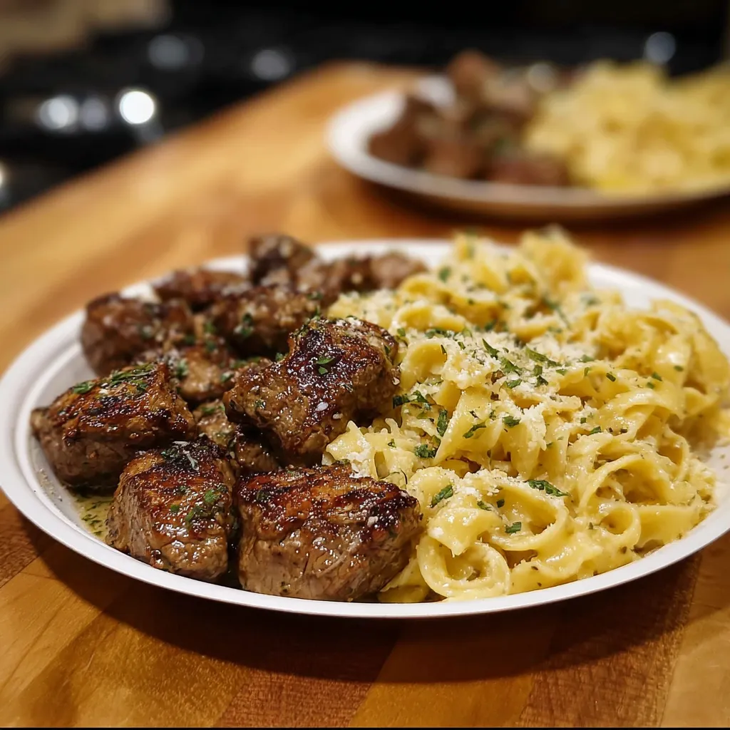 Garlic Butter Steak Bites