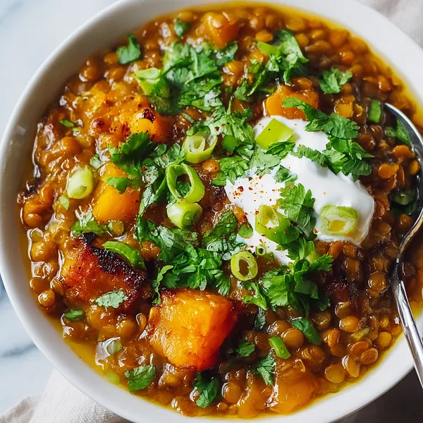 Lentil Pumpkin Stew