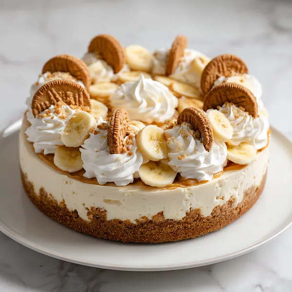 Banana Cookie Butter Cake