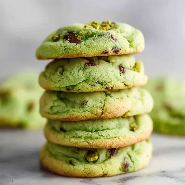 Pistachio Pudding Cookies