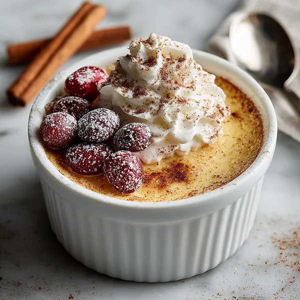 Eggnog Pudding