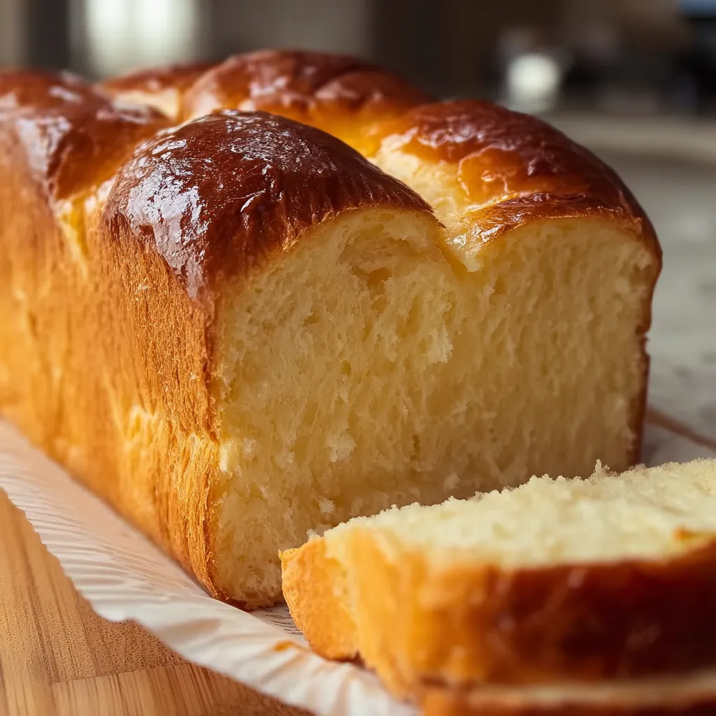 Sweet Condensed Milk Bread
