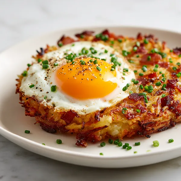 Hash Brown Egg Nests