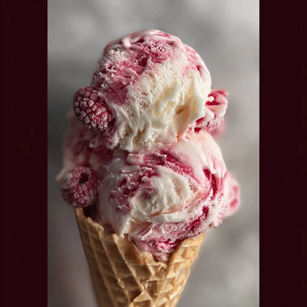 Raspberry Ripple Ice Cream