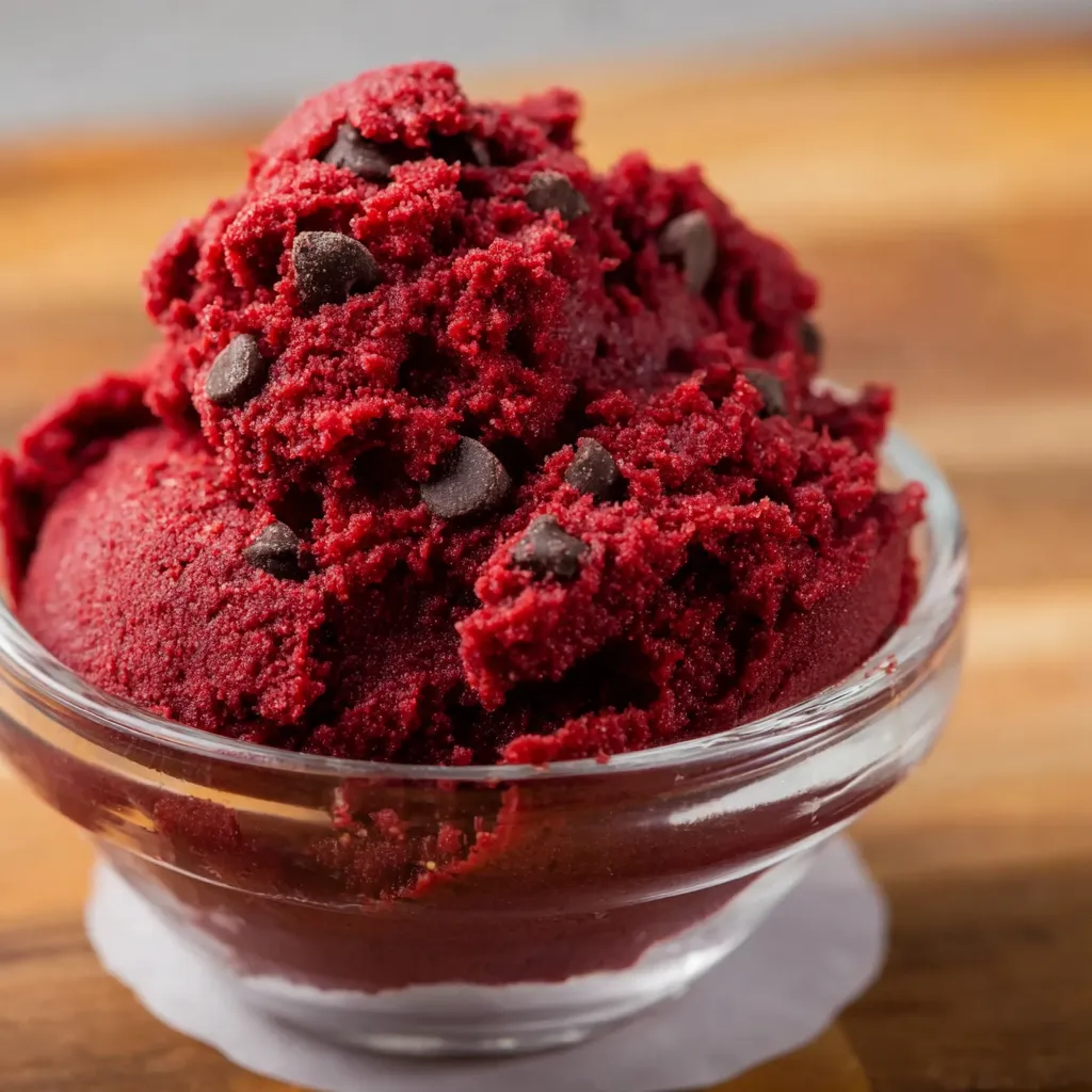 Red Velvet Cookie Dough