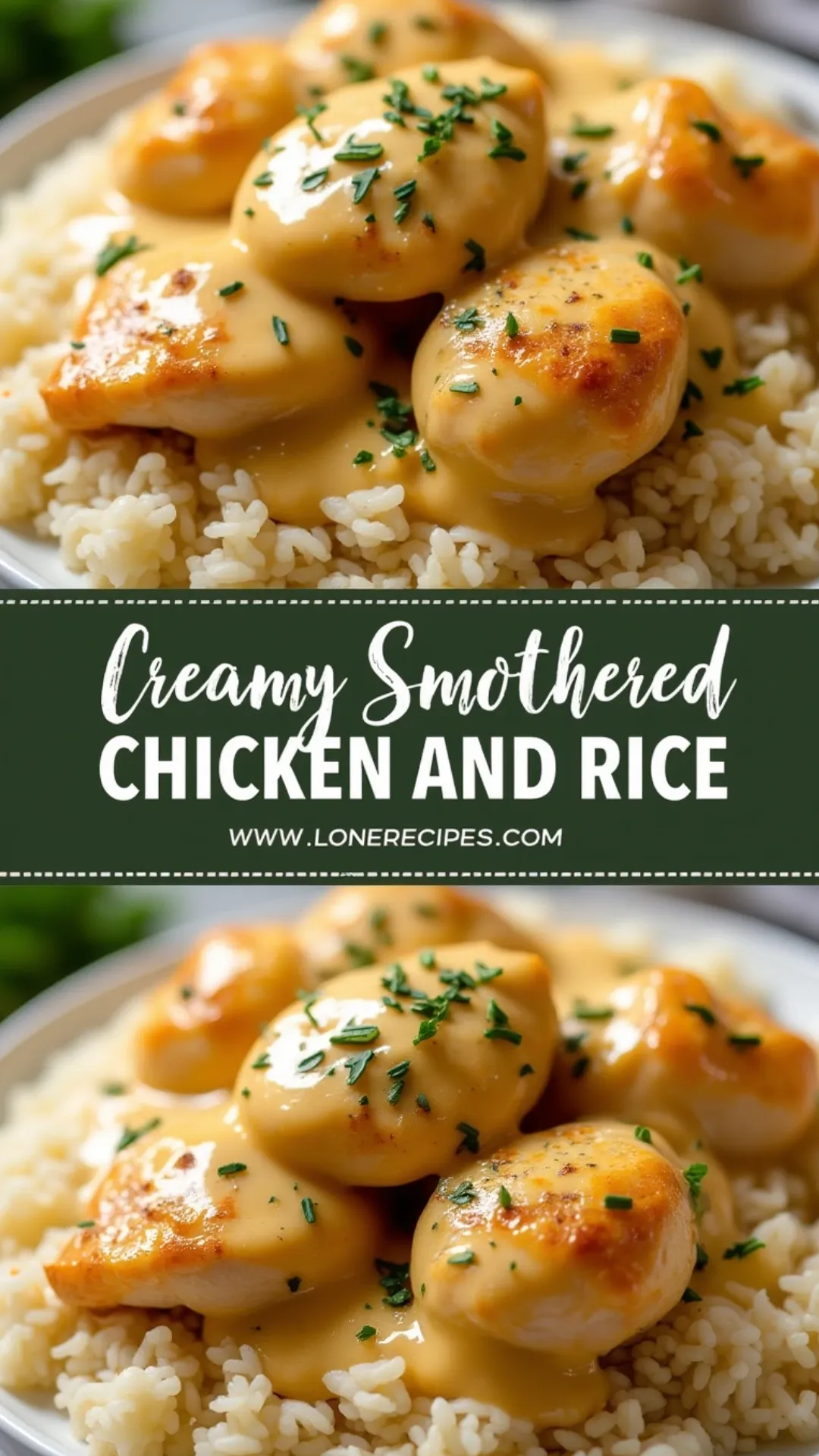 Comfort food at its finest - tender chicken in rich gravy served over fluffy rice