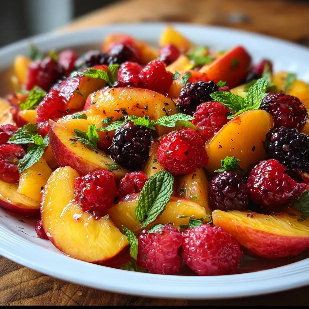 Summer Peach Salad