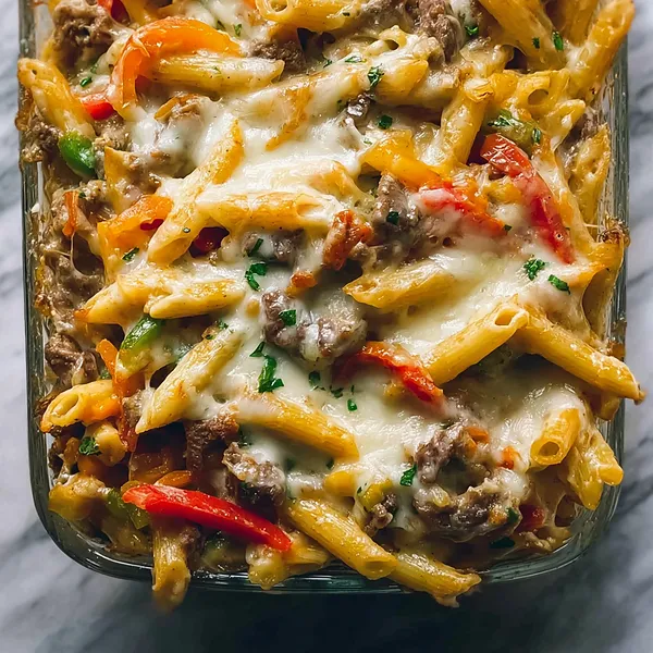 Cheesy Veggie Pasta