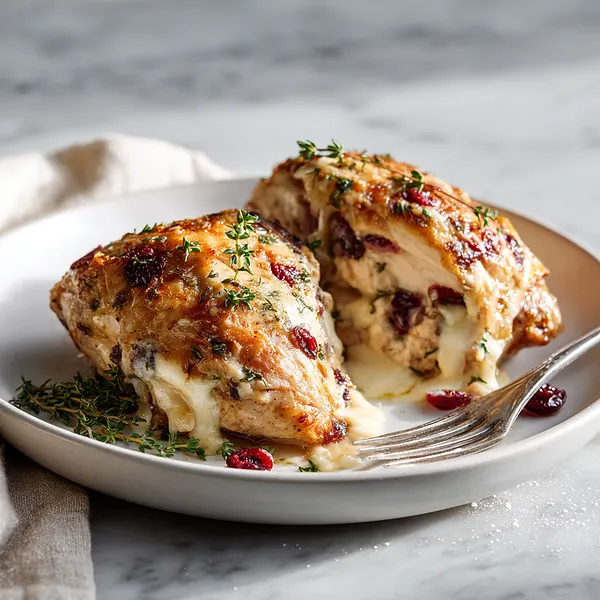Cranberry Brie Stuffed Chicken - Special