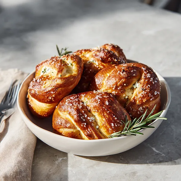 Feta Herb Pretzels