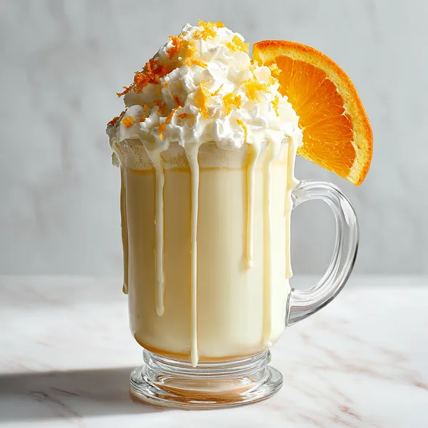 Orange White Hot Chocolate