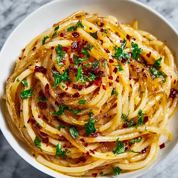 Caramelized Onion Pasta
