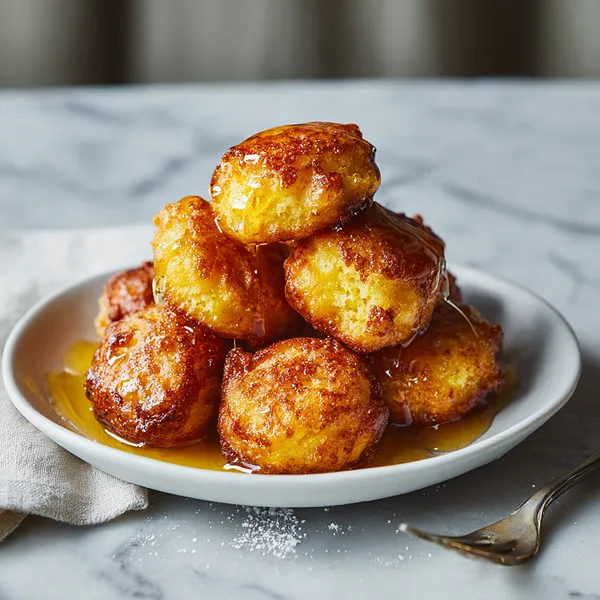 Honey Butter Cornbread Fritters