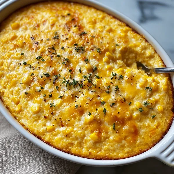Cream Cheese Corn Casserole