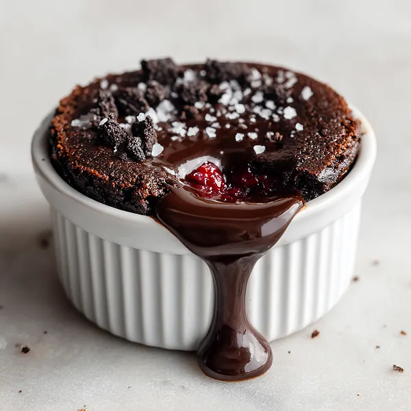 Chocolate Raspberry Lava Cake