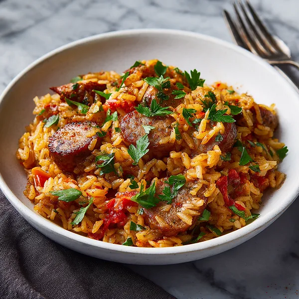 Sausage Rice Skillet