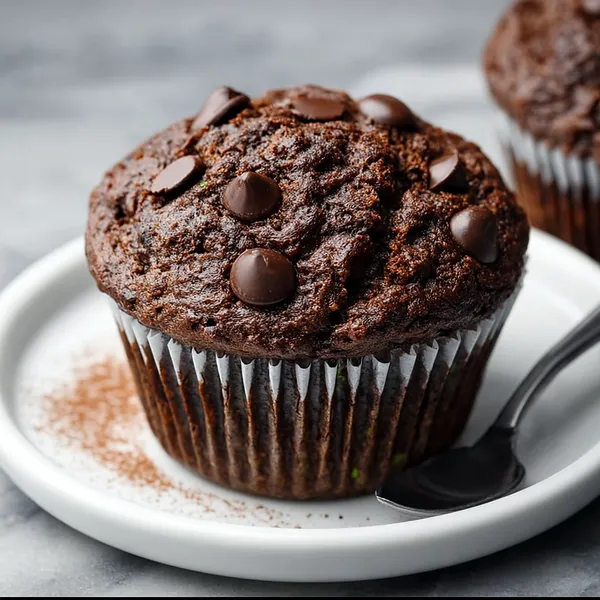 Chocolate Zucchini Muffins