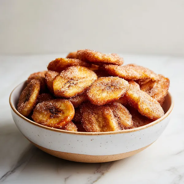 Cinnamon Banana Chips