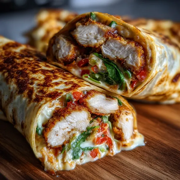 Crispy Chicken Wraps