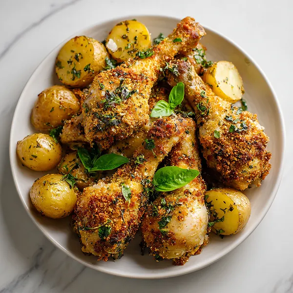 Garlic Parmesan Drumsticks