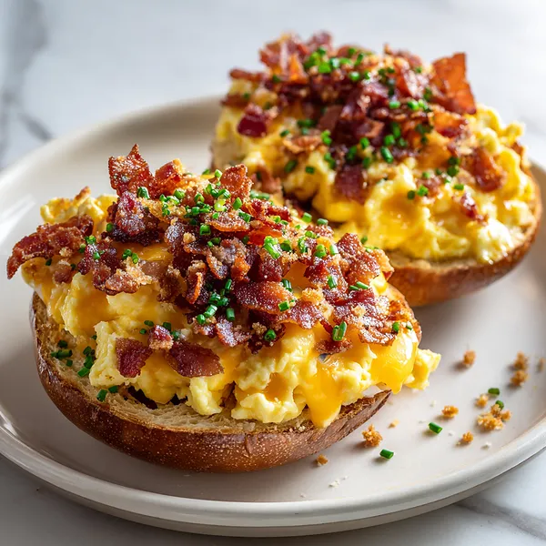 Bacon Bagel Melt