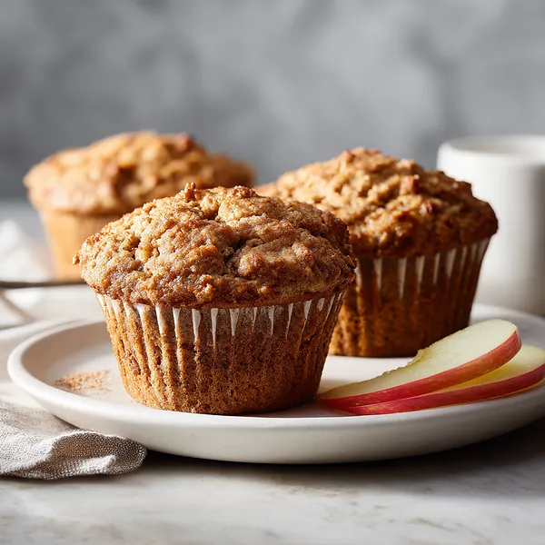 Healthy Apple Muffins