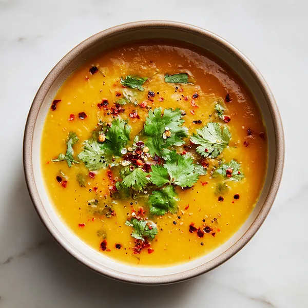 Thai Coconut Lentil Soup