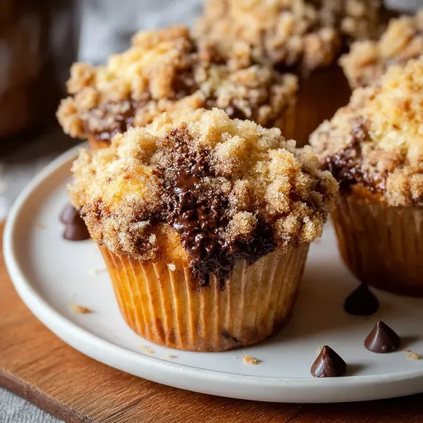 Chocolate Crumb Muffins