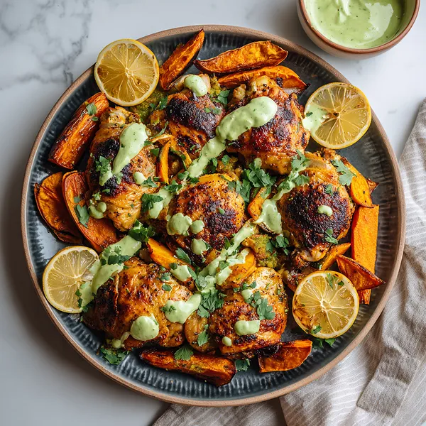 Lemon Sheet Pan Chicken