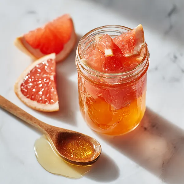 Grapefruit Honey Syrup